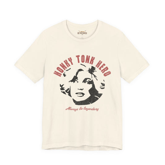Honky tonk hero T-shirt