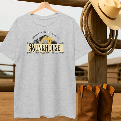Bunkhouse Cowboys T-shirt-retro-western-americana-vintage-style-T-Shirt-by-Retro-Ranch