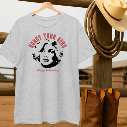 Honky Tonk Hero T-shirt-retro-western-americana-vintage-style-T-Shirt-by-Retro-Ranch
