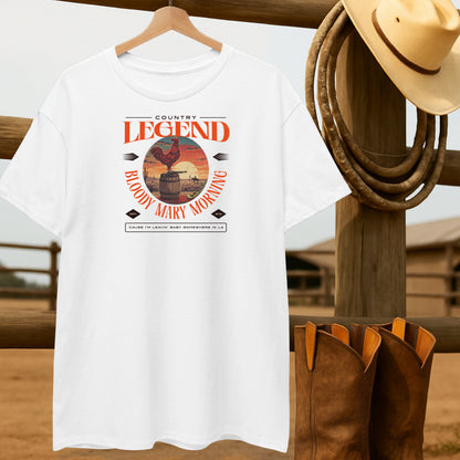 Bloody Mary Morning T-shirt-retro-western-americana-vintage-style-T-Shirt-by-Retro-Ranch