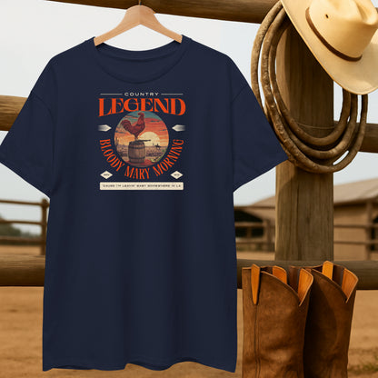 Bloody Mary Morning T-shirt-retro-western-americana-vintage-style-T-Shirt-by-Retro-Ranch