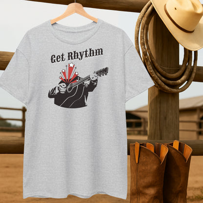 Get Rhythm T-shirt-retro-western-americana-vintage-style-T-Shirt-by-Retro-Ranch