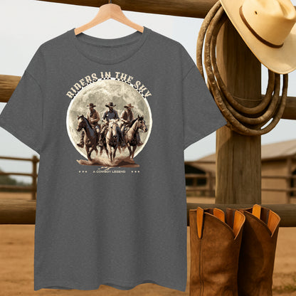 Riders in the Sky T-shirt-retro-western-americana-vintage-style-T-Shirt-by-Retro-Ranch