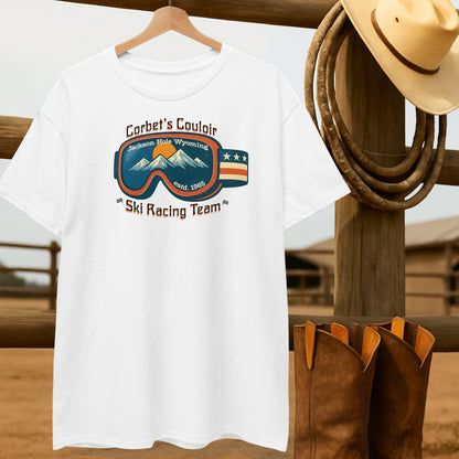 Retro Ski Goggles T-shirt-retro-western-americana-vintage-style-T-Shirt-by-Retro-Ranch