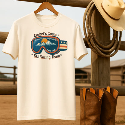Retro Ski Goggles T-shirt-retro-western-americana-vintage-style-T-Shirt-by-Retro-Ranch