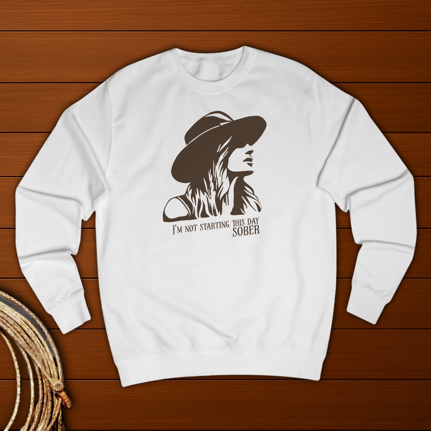 Not starting this day Sober Sweater