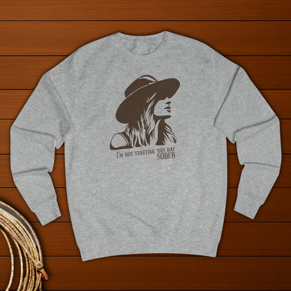 Not starting this day Sober Sweater