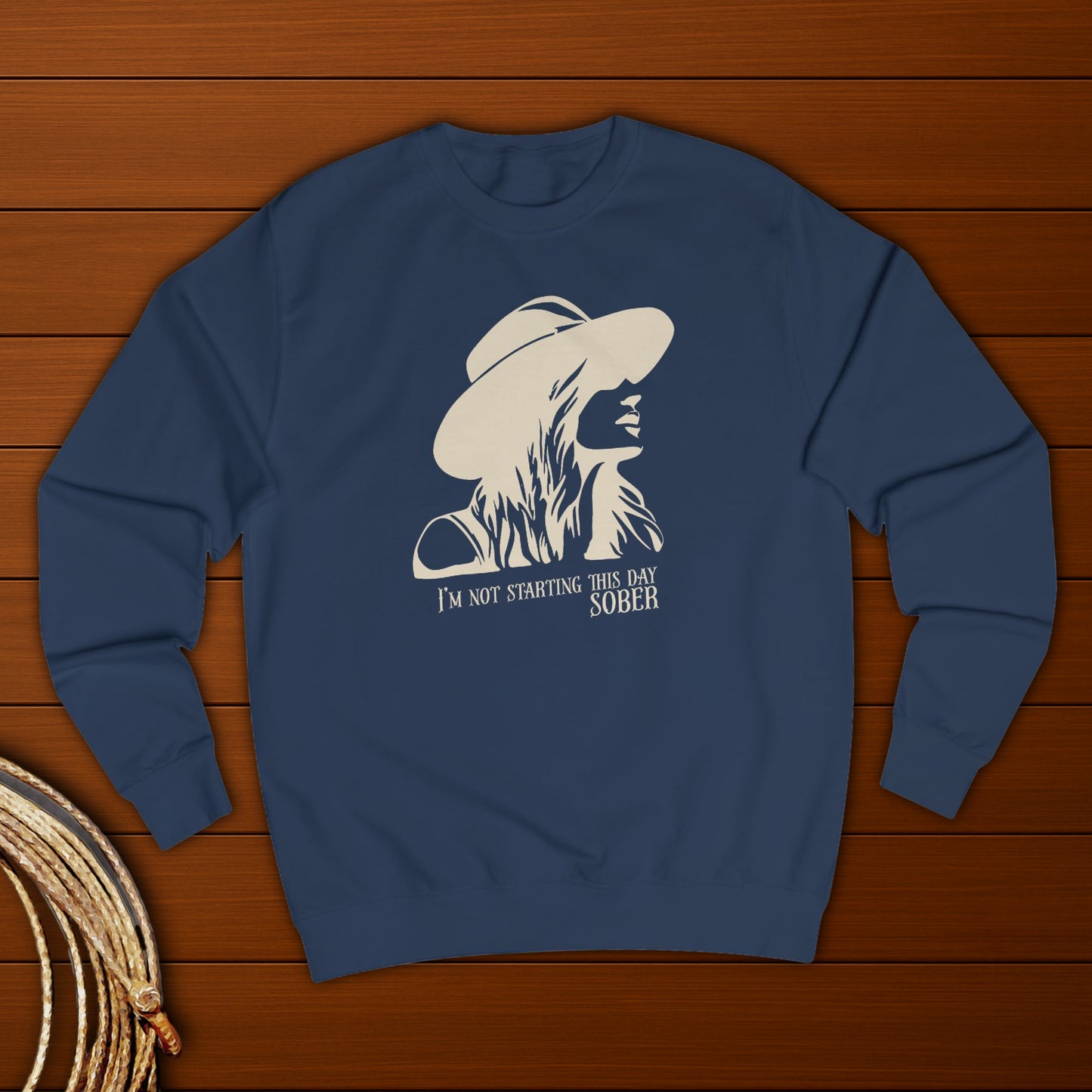 Not starting this day Sober Sweater