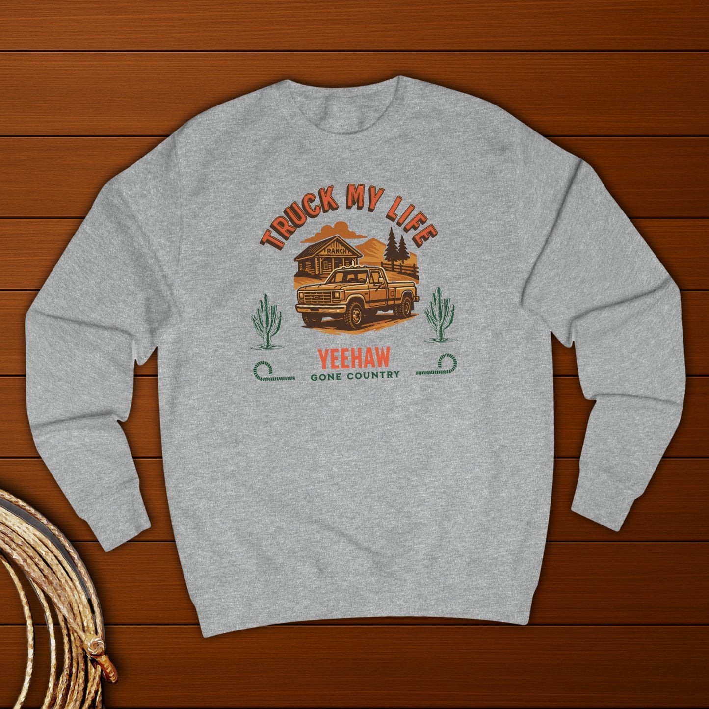 Truck My Life Sweater